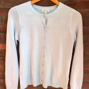 Croft & Barrow Baby Blue Cardigan M